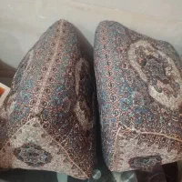 سه جفت پشتی ترمه مثلثی