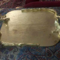 سرویس پذیرایی طلایی مدل پروانه|ظروف سرو و پذیرایی|مهدی شهر, |دیوار