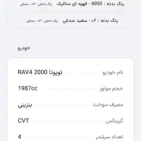 حواله تویوتا RAV4 وارداتی|خودرو سواری و وانت|مشهد, کوه سنگی|دیوار