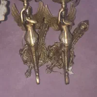 لوستر ۱۰ شعله طرح فرشته