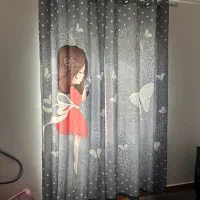 پرده اتاق کودک دخترونه