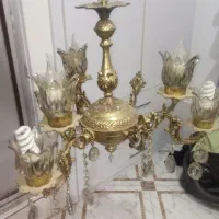 لوستر شش سه شاخه دوبل شش شعله|لوستر و چراغ آویز|مشهد, شهرک مهر آباد|دیوار