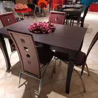 فروش نهارخوری 4 نفره 2500 وست میز جلو مبل مالزی|میز و صندلی غذاخوری|کیش, |دیوار