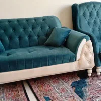 مبل 7نفره نو|مبلمان خانگی و میز عسلی|تهران, خاک سفید|دیوار