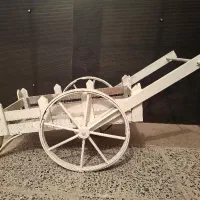 گاری چوبی مناسب گل مصنوعی یا دکور آتلیه