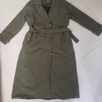 بارونی سورمه ای ویه مانتو برزنتی