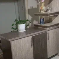 کابینت ام دی اف مدل رافیا با سینک شیرآلات|مصالح و تجهیزات ساختمان|اندیشه, شهرک کوثر|دیوار