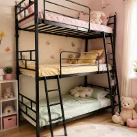 تخت 2 طبقه بدون صدا محکم چکی بخرید