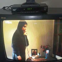 تلویزیون 21 اینج ب همراه گیرنده