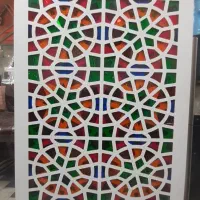 تابلو با طرح هندسی/مشبک|تابلو، نقاشی، عکس|قم, نیروگاه|دیوار