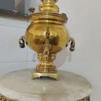 سماور ذغالی برنجی