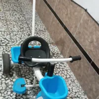 سه چرخه کودک تاب روروئک|دوچرخه، اسکیت، اسکوتر|رشت, نظری|دیوار