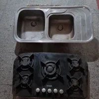 سینک و گاز رو میزی