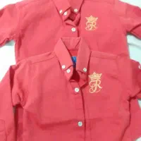 پیراهن کتان بچگانه