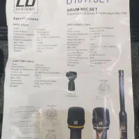 ۲ تا پک میکروفون درامز برند ال دی