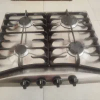 گاز ۴ شعله تو کار اخوان تمام قطعات ساباف ایتالیا|اجاق گاز و لوازم برقی پختوپز|گرمدره, |دیوار