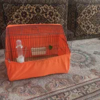 قفس 2 عدد سایز بزرگ با وسایل|لوازم جانبی حیوانات|قرچک, شهرک الحدید|دیوار