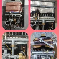 پکیج شوفاژ رادیاتور معیوب و آبگرمکن دیواری خراب