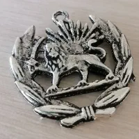 گردن آویز یا جاکلیدی شیر و خورشید فلزی|بدلیجات|ارومیه, |دیوار