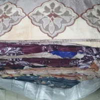 پتو ژله ای دونفره با کاور آبی