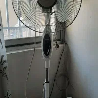 پنکه سانی پایه بلند سالم بدونه کنترول