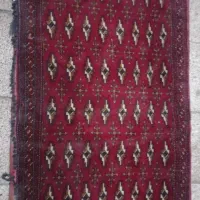 یک جفت پشتی ترکمنی و آکواریوم
