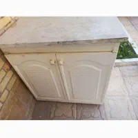 ۲عدد کابینت دودرب همراه با سنگ آن|مصالح و تجهیزات ساختمان|جهرم, |دیوار