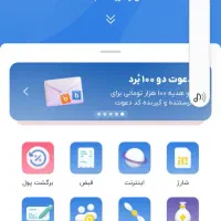 کاردر منزل با باز کردن حساب بلو بانک با کدOI55KA|کارت هدیه و تخفیف|تهران, اتابک|دیوار