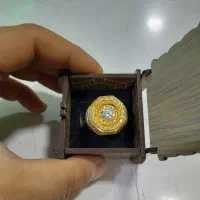 انشگتر نقره ابکاری طلا مدل ایما مخراج استاد مقدم|جواهرات|قدس, شهر‌قدس|دیوار