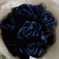 گل رز روبانی|گل مصنوعی|گرمی, |دیوار