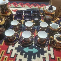 کاسه و بشقاب سرمه‌ای سایز بزرگ|صنایع دستی و سایر لوازم تزئینی|اصفهان, ارغوانیه|دیوار
