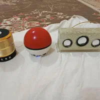 سه عدد اسپیکر فلش ومموری خور قابل اتصال با بلوتوث|سیستم صوتی خانگی|جاسک, |دیوار