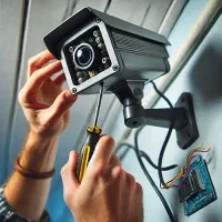 تعمیرات فوری دوربین مداربسته در محل