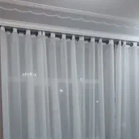 پرده شایان دار حریر