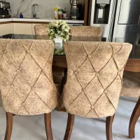 نهار خوری ۶ نفره|میز و صندلی غذاخوری|رشت, قاسمیه|دیوار