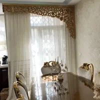 قاب پرده|پرده، رانر، رومیزی|تهران, قلهک|دیوار