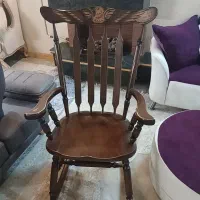 صندلی راک کلاسیک چوبی سالم شیک