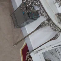 آینه شمعدان تمام برنز سنگین وزن|آینه|تبریز, |دیوار