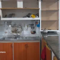کابینت فلزی۵متر، وآبچکان وهودو۱۲مترپرده حریر|آب‌چکان و نظم‌دهنده ظروف|ایوان, |دیوار