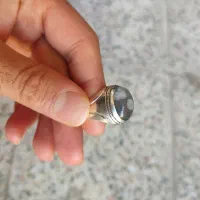 انگشت نقره عقیق چشم (باباقوری)|جواهرات|اهواز, رسالت|دیوار