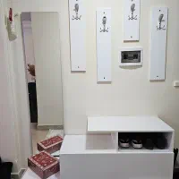 ست جاکفشی با جالباسی و آینه قدی