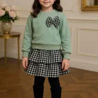 ست سه تکه بلوز دامن و کلاه|لباس|هشتگرد, هیو|دیوار