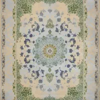 فرش قصر ایرانی ماهرخ کد ۱۲۳۰ نقد اقساط متنوع|فرش|اصفهان, گرکان|دیوار
