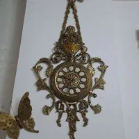 ساعت دیواری برنزی