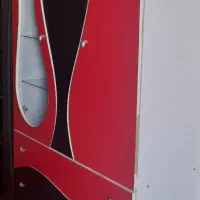 کمد و تخت خواب نوجوان و کودک|تخت و سرویس خواب|ساری, |دیوار