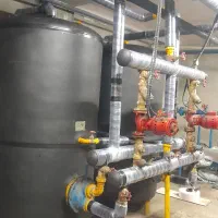 عایق کاری موتورخانه کانال کولرهواکش دودکش