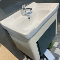 کابینت روشوی ضدآب کرم یاقوتی5تیکه(کارخانه)آتاکابین|مصالح و تجهیزات ساختمان|تبریز, |دیوار