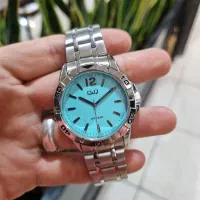 ساعت مردانه کیو اند کیو اصل صفحه تیفانی