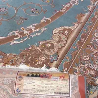 یک عدد فرش ۱۲ متری زمینه آبی خیلی استفاده نشده|فرش|اصفهان, خرم|دیوار