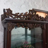 بوفه چوبی در حد نو بدون خط وخش|بوفه، ویترین، کنسول|مراغه, |دیوار